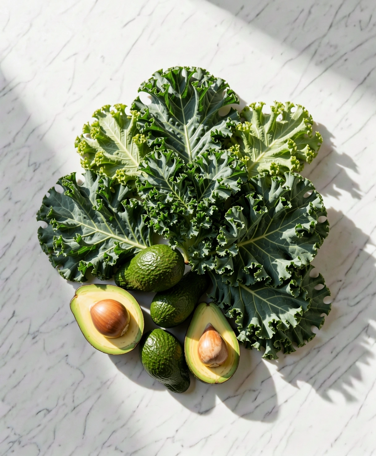 Frische grüne Lebensmittel